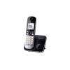 Panasonic KX-TG6821 Μαύρο ασημί Ασύρματο τηλέφωνο